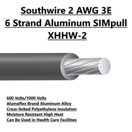 Southwire 2 AWG Aluminum XHHW Electrical Wire For Sale Tucson