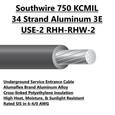 Southwire 750 KCMIL Aluminum Electrical Wire For Sale Tucson